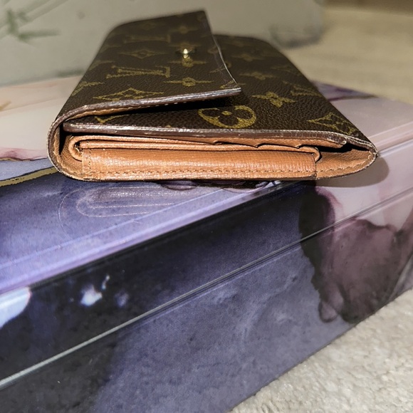 💯 authentic Louis Vuitton Long Sarah wallet - Picture 6 of 10